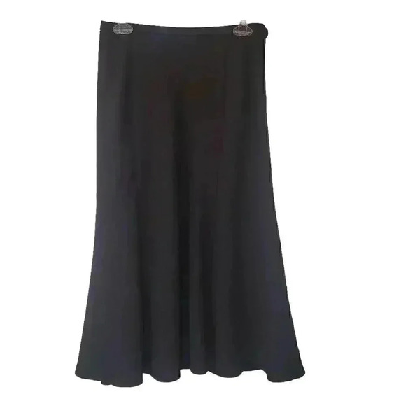 Karen Scott Women's Black Polyester A-Line Skirt - Picture 1 of 9